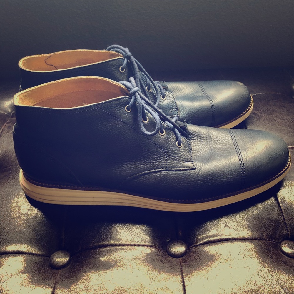 Cole Haan Original Grand Chukka Men’s 12 Blue